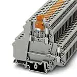 2800004, Knife Disconnect Terminal Block, UKK 5-MTK-P/P, Screw, 2row 4Conn, 400V 26A, 12AWG