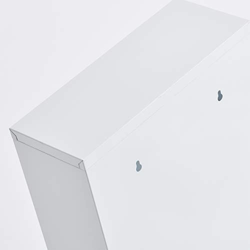 Zeller 18122 Medicine Cabinet 30x12x60 cm White Metal Zeller 18122 Medicine Cabinet 30x12x60 cm White Metal