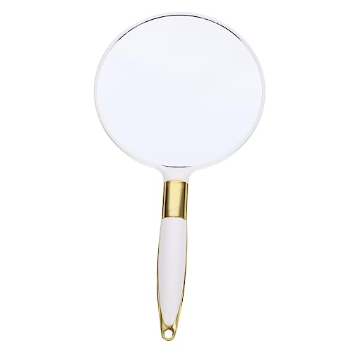 CALLARON Retro Style Handheld Makeup Mirror Portable Cosmetic Mirror for Women Girls
