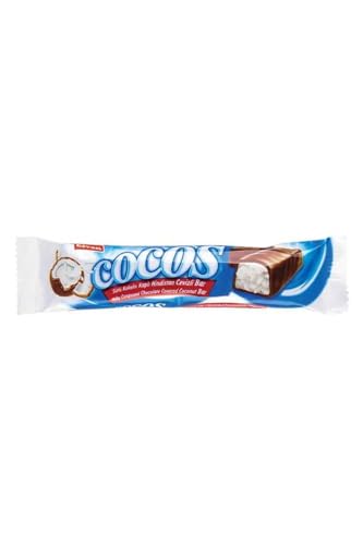 Elvan Cocos Coconut Milky Compound Chocolate Bar, 24 Gm, Pack Of