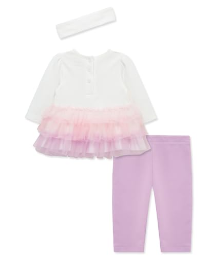 Little Me Clothes for Baby Girls' Tutu Shirt and Legging Set, 3 Months to 24 Months2