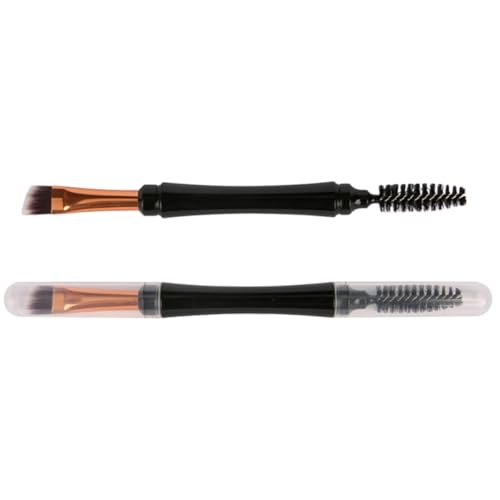 SOESFOUFU Pinceaux Maquillage Fibres Artificielles, Design Confortable et Pratique 2pcs Double...