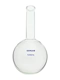 DONLAB CFA-5000 Glass 5000ml/5L Long Neck Boiling Flask of Round Bottom