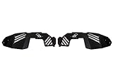 FISHBONE Offroad FB33193F: Jl Inner Fenders Front - Aluminum - Black Powder Coat