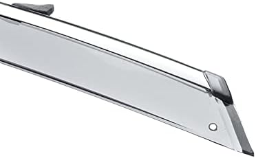 WellVisors Window Visors Wind Deflectors Compatible with Toyota Camry 2018-2024 with Chrome Trim Rain Guards 3-847TY054