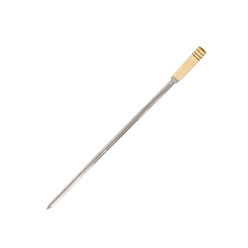 Espeto Simples Inox 70cm Kit 6 Peças - Gudim