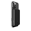 Belkin Wireless Power Bank w/ MagSafe Compatible 7.5W Wireless Charging – Portable Magnetic Charging Bank – Compatible w/ iPhone 15, 15 Plus, 15 Pro, 15 Pro Max, iPhone 14, AirPods, & More – Black