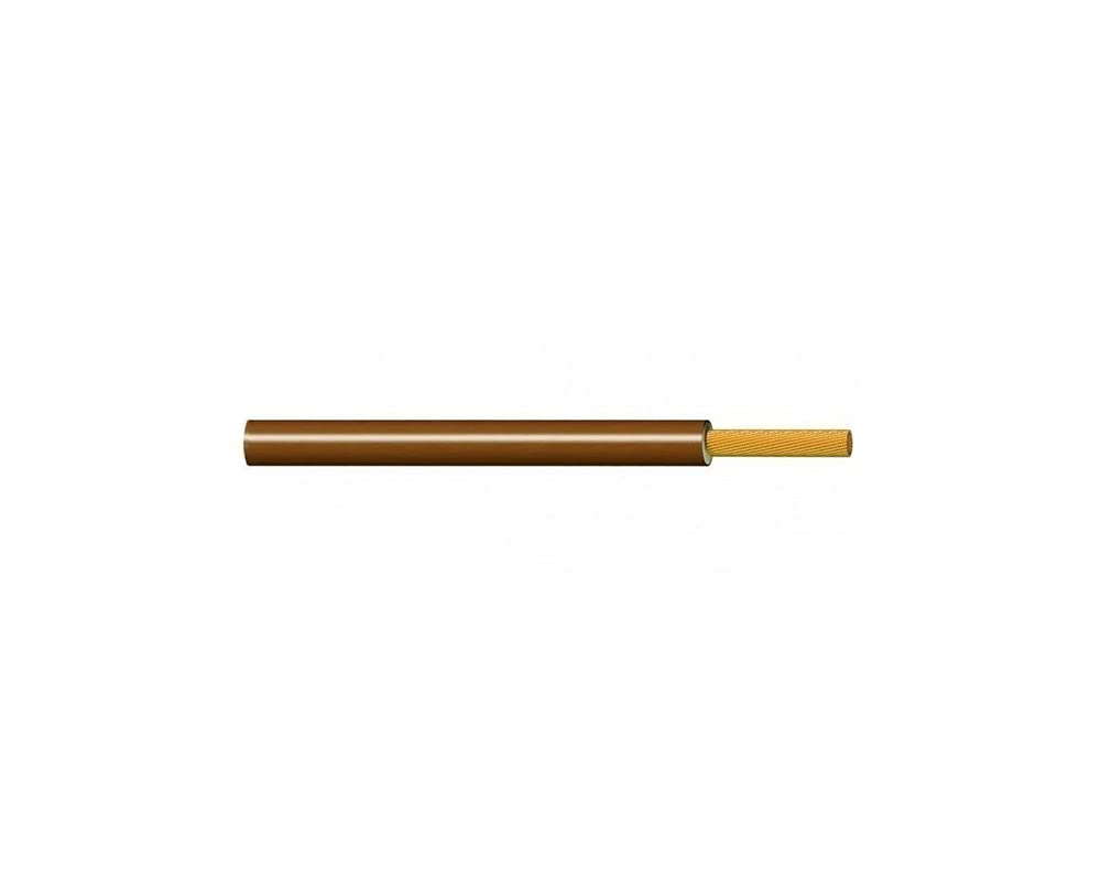 Rollo 200mts cable unipolar flexible libre de halógenos AFUMEX H07Z1-K - 1,5mm, Marrón