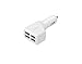 AIINO - Car Charger 4 USB da 4.8A I Alimentatore Da Auto Portatile I Dispositivo Ideale Per Viaggi I Ricarica Ultra Rapida ed Efficace - Bianco
