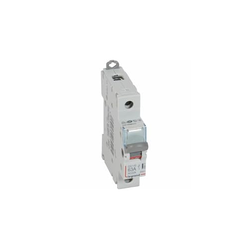 406412 Interrupteur Modulaire Unipolaire 1p 250v - 63a - 1 Module - Bornes à Vis Legrand Dx³-is