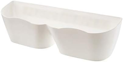 Wall Mount Slippers Hanging Shelf Holder Storage Rack Foldable Shoes Rack Double-Layer Slippers Storage Organizer (Color : D) (B)