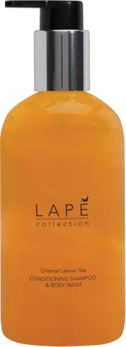 LAPE Collection Oriental Lemon Tea Gel de Ducha y Champú 8 x Botella de 0,3 L
