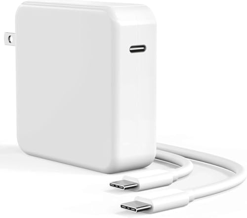 Mac Book Charger 100W Laptop Power Adapter for MacBook Pro 16 15 14 13 Inch (M1 M2 M3) 96W 87W USB C Replacement Charger for Mac Air 15/13 Inch iPad Pro 13 12.9 11 Inch 6.6ft Fast Charging Cord