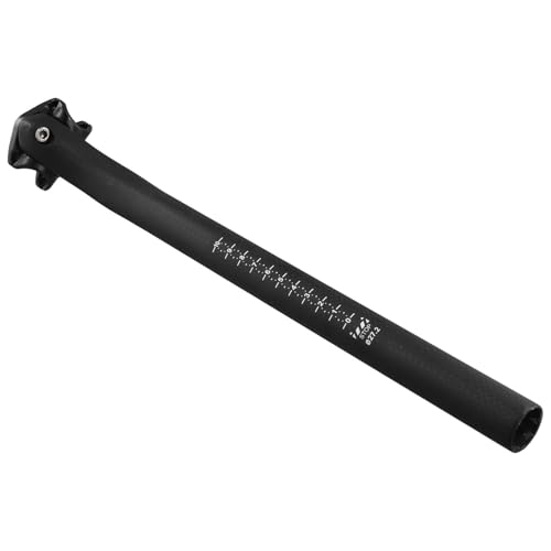 Tige de selle 27.2 mm en carbone semi-coquille de 350 mm de long pour vélo de route
