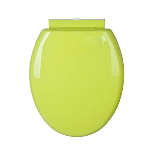 Giural Abattant WC avec Frein De Chute (Ovale, Duroplast), Premium Lunette WC Antibactérien, WC Abattant Clipsable, Lunette WC Frein De Chute, Fixation...