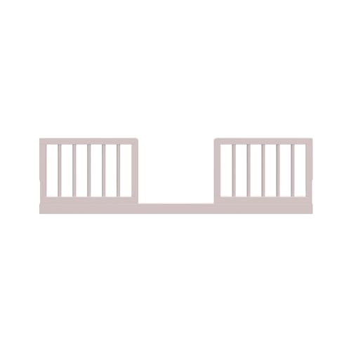 Image of Graco Storkcraft Toddler Safety Guardrail Kit with Dowels (Blush) - GREENGUARD Gold Certified, Converts Compatible Storkcraft Crib to Toddler Bed, Kit Includes 2 Toddler Guardrails