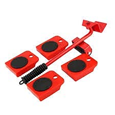 PRABODH Furniture Shifting Tool|Heavy Furniture Lifter and Mover Tool Set|Transport Set Lift & ROLL Lever & Castor Appliance & Furniture Moving Set (Up to 150 KG, Multicolor) (B09TXH94FH) Amazon Price History, Amazon Price Tracker