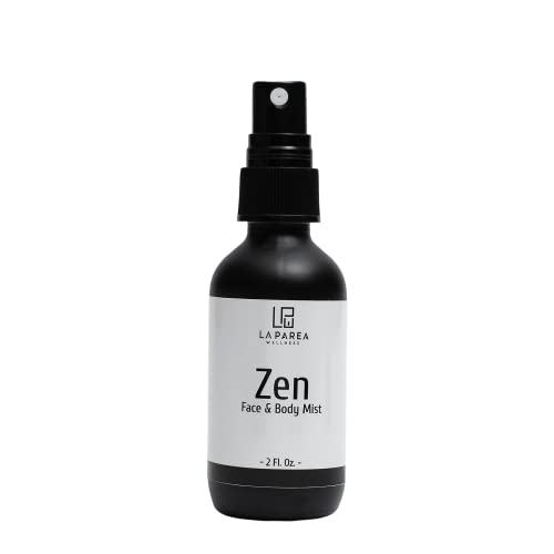 Lavender Essential Oil Aromatherapy Spray Mist for body, Calming Pillow Mist, sleep, stress relief and calming. Made with pure lavender & peppermint premium oils. 2 fl oz.