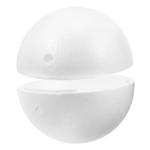 BEBEMOKO bolas decorativas de espuma bolas blancas bolas de poliespan bolas poliestireno pelota para esferas Suave bolas redondas de espuma de bricolaje bola de espuma de bricolaje