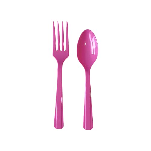 Minnie Mouse Birthday Party Plates, Napkins, Cups, Plastic Cutlery, And Confetti - Pink And Black Minnie Mouse Party Supplies And Decoration Set For 16 Guests #TOP5