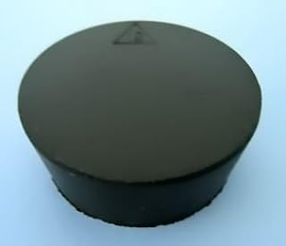 Size 12 Black Rubber Stopper (Count 1)