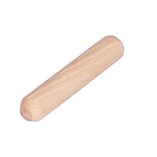 Holz Passstifte, Geriffelte Holzdübel M6 × 40mm, Hartholz-Rillenschrauben, 50 Stück Holz Passstifte, Geriffelte Holzdübel M6 × 40mm, Hartholz-Rillenschrauben, 50 Stück