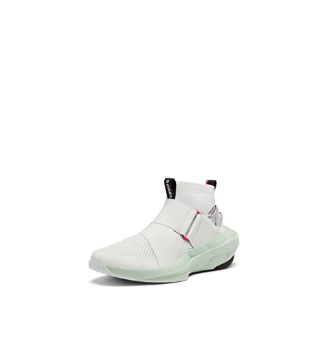 Sorel Women's Explorer Defy Mid Shoe - Sea Salt, Sea Sprite - Size 5.5