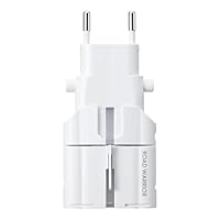 サンワサプライ(Sanwa Supply) 海外電源変換アダプタ ホワイト TR-AD4W