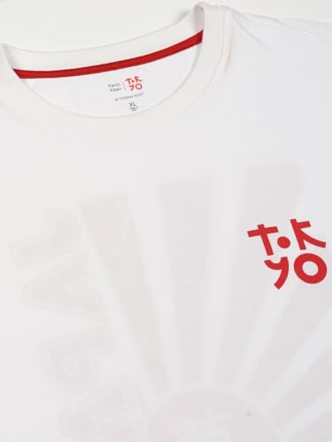 Image of Thomas Scott Men's | Graphic | Half Sleeve | Oversized Fit | 100% Cotton | Crew Collar | Casual Tshirt