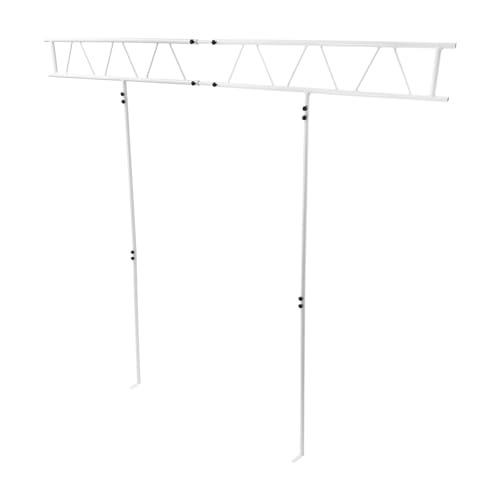 LIAPDG Aluminum DJ Light Stand, Floor Standing DJ Lighting Truss Stage Light Stand Portable Stage Lighting Truss System Stage Lighting Stand Load-Bearing 20Kg/44 Lbs for Mobile Events, Bars