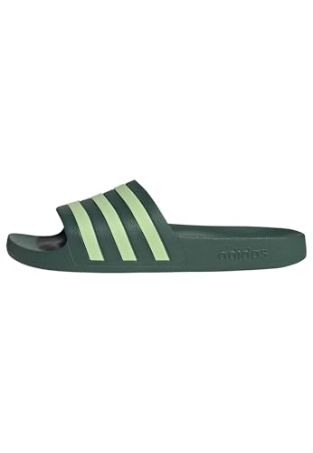 adidas Unisex Adilette Aqua Slides, collegiate green/semi green spark/collegiate green, 42 EU