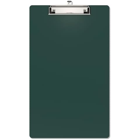 Macroclo Legal Size Clipboard, Green Plastic Large Clipboards 8.5 x 14 for Lawers, Low Profile Clip, Hanging Clip Board, Writing Borad, Size 9 x 15, Office Supplies. Cover