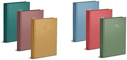 Primes DIY 2023 A5 Week to View Appointment Diary Office Diary Organiser Planner Hardback Case bound Diaries (Cornflower Blue)