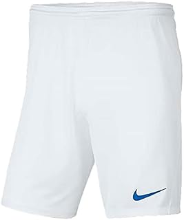 Nike Mens Hosen M Nk Df Park Iii Short Nb K, White/Royal Blue, BV6855-104, S