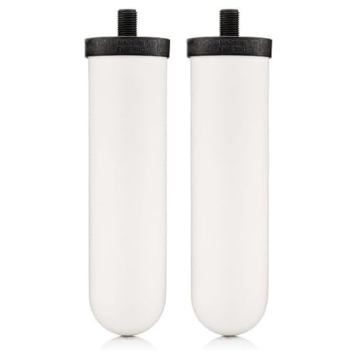 British Berkefeld Cartouche Filtrante À Gravité En Céramique 7' Ultra Sterasyl |2 paquet| Réduit les contaminants | Convient à tous les bidons à gravité | Améliore le goût |Élément bougie certifié NSF