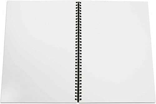 Buystarget A4 Artist Sketch Pad White Premium Cartridge 90gsm Paper Spiral Book Drawing