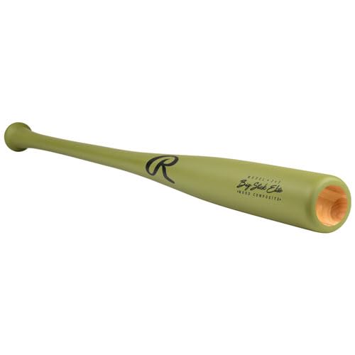 Mazza Da Baseball In Legno Hevea 76cm - Eco-Friendly, Nero, Per Allenamento E Gioco