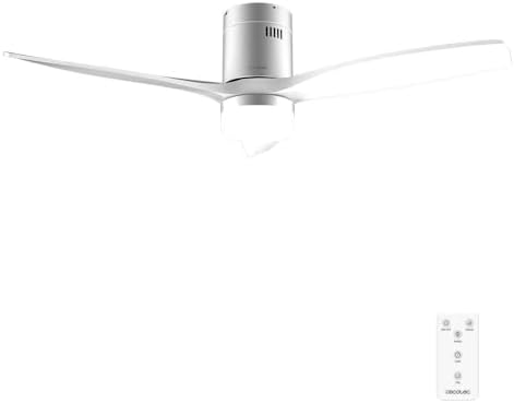 Cecotec Ventilador de Techo con Luz y Mando a Distancia de 52" En...