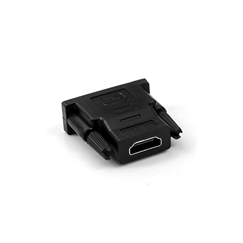 PlusCable Adaptador de video DVI Macho para HDMI Femea ADP-DVIHDMI10BK
