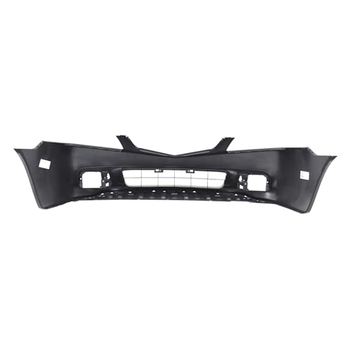Image of Compatible with Acura TSX 2004-2005 Front Bumper Cover | Primed, With Fog Light Holes, Sedan, Ready to Paint, OEM 04711SECA90ZZ, AC1000145