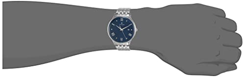 Titan Bandhan Blue Dial Analog with Date Stainless Steel Strap watch for Couple-NS9400194201SM01P - Image 4