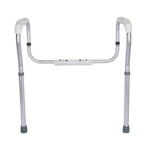 SicherheitsgeläNder FüR Toiletten Toilettenschiene, verstellbarer Toilettenrahmen aus Aluminiumlegierung, rutschfester Haltegriff for die Dusche, Handlauf for ältere, behinderte, schwangere Patienten