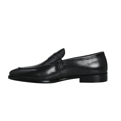 Men's Classic Oxford Leather Dress Shoes for Men Genuine Leather Breathable Slip-On Loafers3