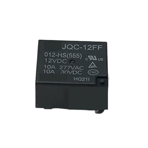 Relais JQC-12FF-012-HS DC12V 10A 4 pins pour circuit imprimé