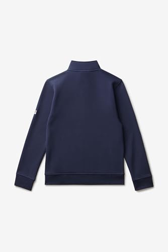 Fila Girls' Iconic Settanta Jacket Fila Navy/Angora/Fila Red L2