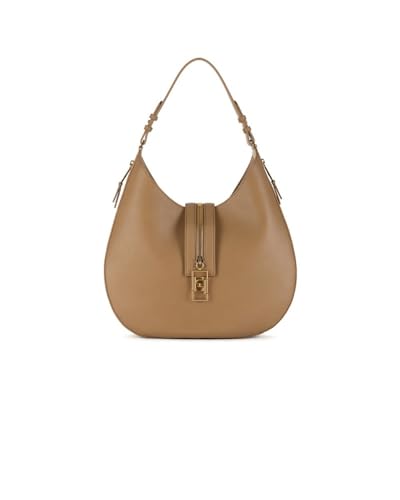 Elisabetta Franchi Bolso hobo grande BS75A47E2 Camel