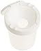 Sargent Art 12 Non-Spill Paint Cups, Funnel shaped cap, Spill-Proof, White Cap, Inner rim seals