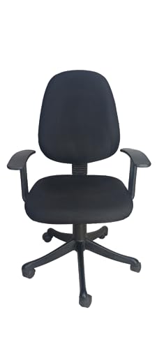Image of Omega Seatings 802 Abs Chair | Push Back Mechanism (Black) | Chairs Spare Parts Accessories