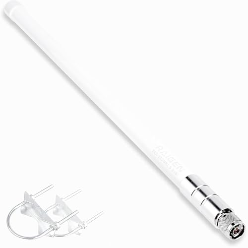 RAIGEN Helium Miner 5.8dBi Antenna LoRa 915 MHz 20in Indoor Outdoor Omni-Directional HNT Hotspot for MNTD, Nebra, RAK, Bobcat, Syncrob, and Sensecap [Cables Sold Separately] (5.8 dbi)