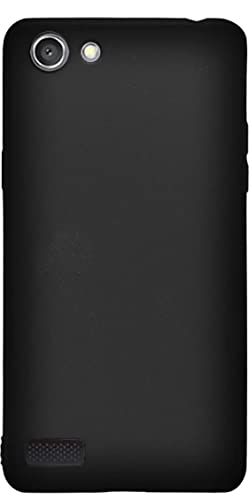 Image of Mobile Back Cover Case for Oppo Neo 7 (Silicone Case|CameraProtection|Black SC1510)